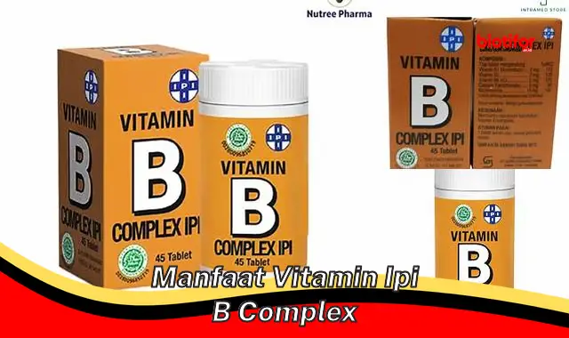 manfaat vitamin ipi b complex