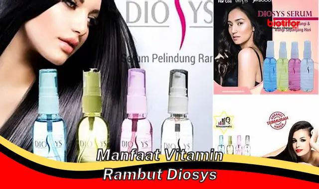 Temukan Khasiat Vitamin Rambut Diosys yang Jarang Diketahui