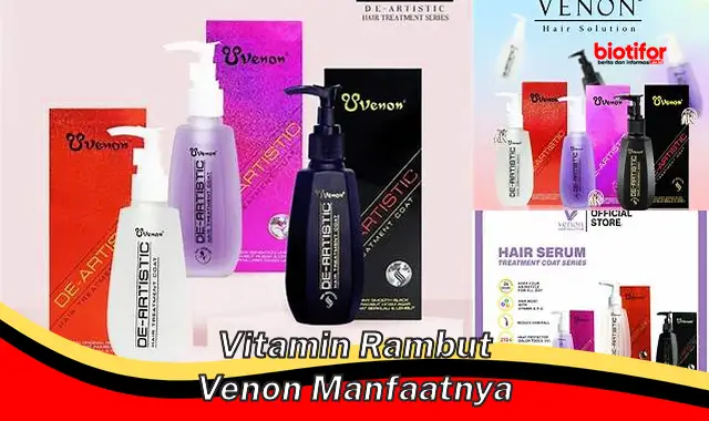 vitamin rambut venon manfaatnya