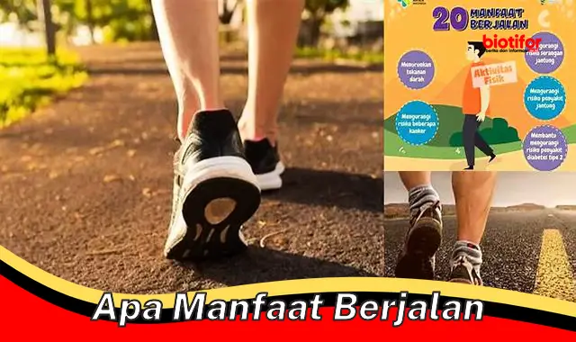 apa manfaat berjalan