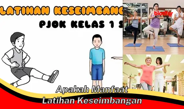 apakah manfaat latihan keseimbangan