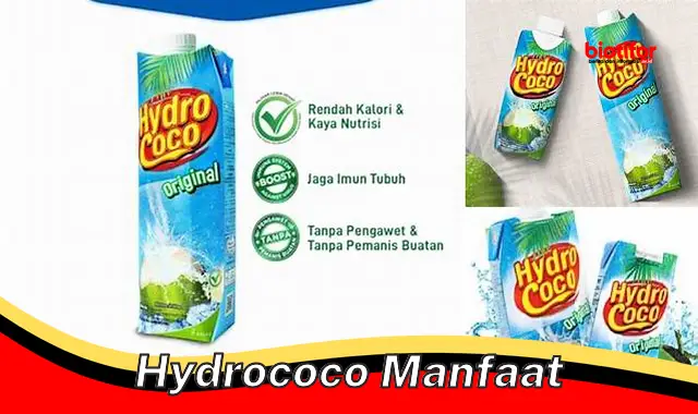 hydrococo manfaat