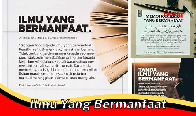 ilmu yang bermanfaat