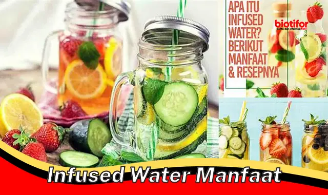 infused water manfaat