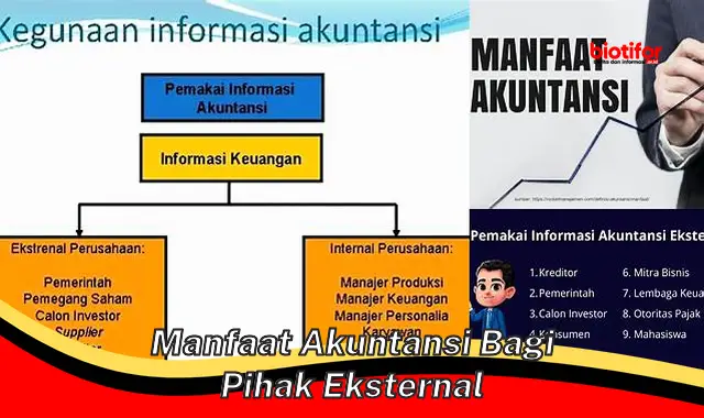 manfaat akuntansi bagi pihak eksternal