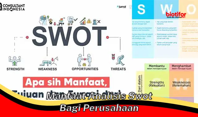 manfaat analisis swot bagi perusahaan