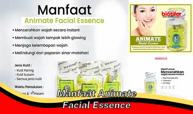 manfaat animate facial essence