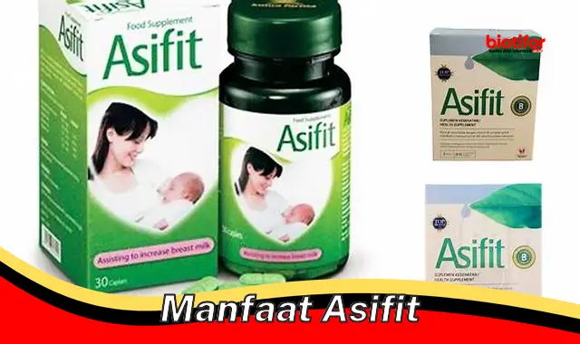 manfaat asifit