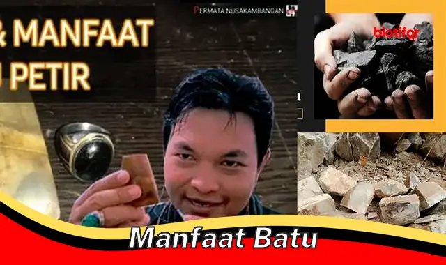 manfaat batu