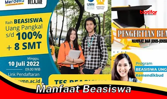 manfaat beasiswa