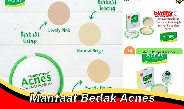 manfaat bedak acnes