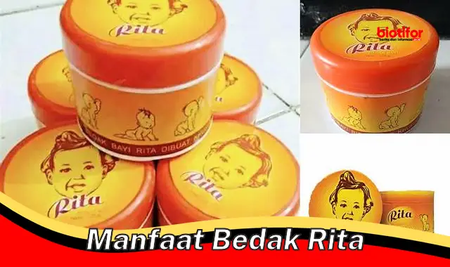 manfaat bedak rita