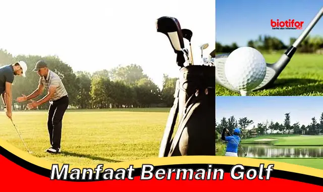 manfaat bermain golf