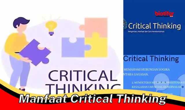 manfaat critical thinking