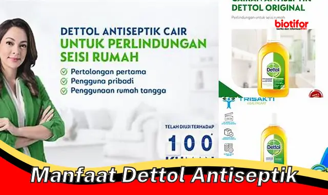 5 Manfaat Dettol Antiseptik yang Jarang Diketahui