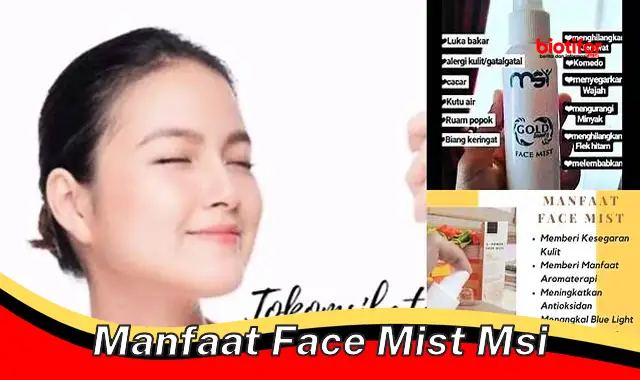 manfaat face mist msi