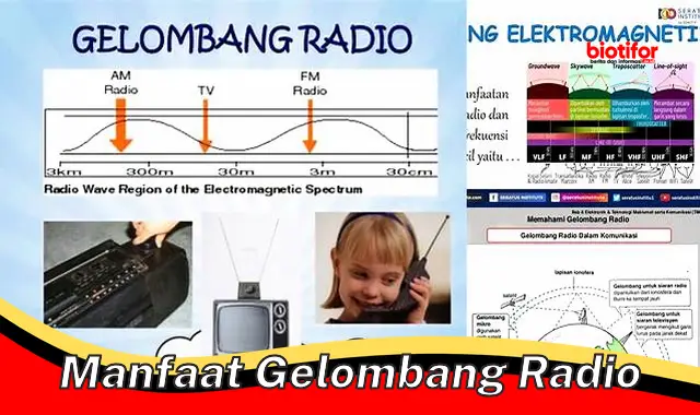 manfaat gelombang radio