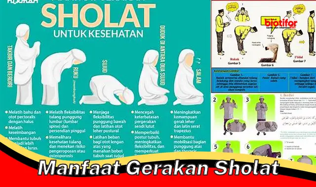 manfaat gerakan sholat