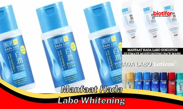manfaat hada labo whitening
