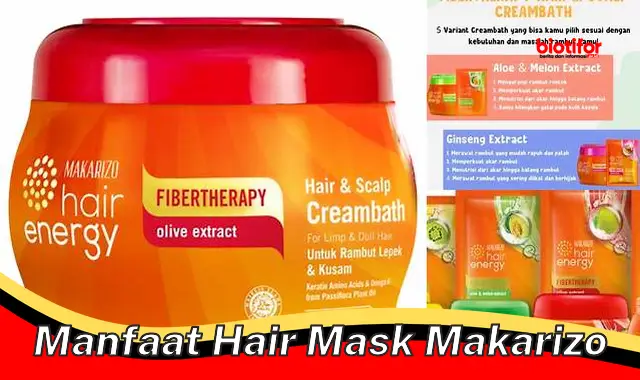 Temukan Khasiat Masker Rambut Makarizo yang Jarang Diketahui