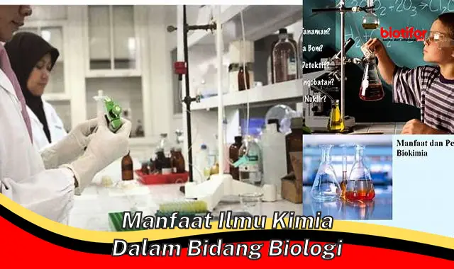 Temukan Manfaat Ilmu Kimia dalam Biologi yang Harus Anda Tahu