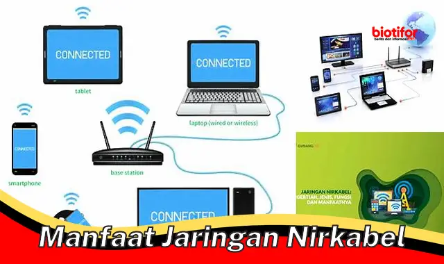 manfaat jaringan nirkabel