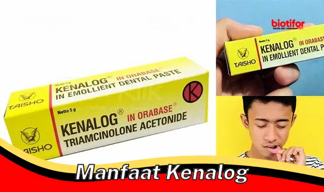 manfaat kenalog