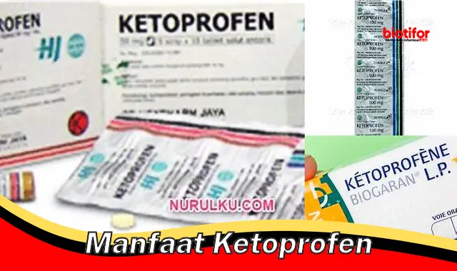 manfaat ketoprofen