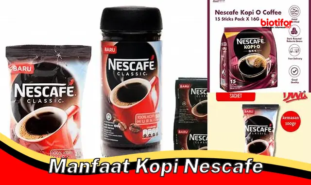 manfaat kopi nescafe