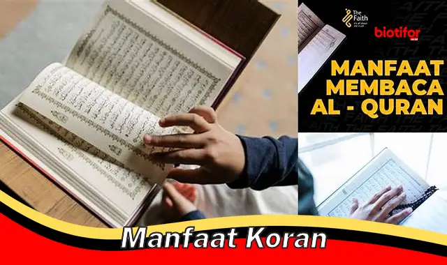 manfaat koran