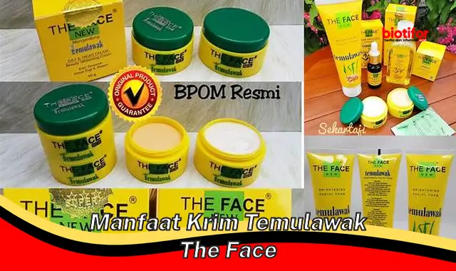 manfaat krim temulawak the face