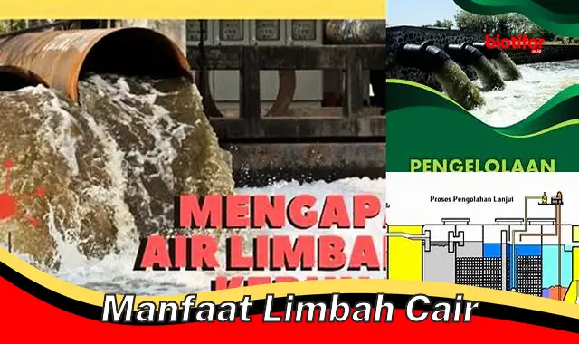 manfaat limbah cair