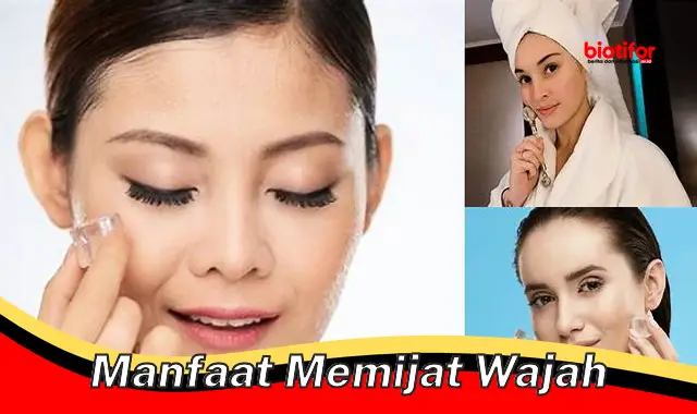 manfaat memijat wajah