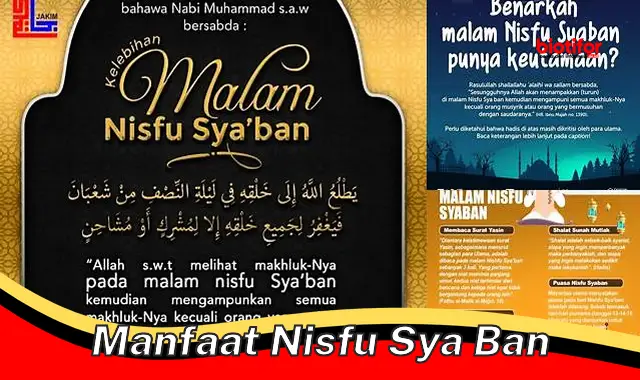 manfaat nisfu sya ban