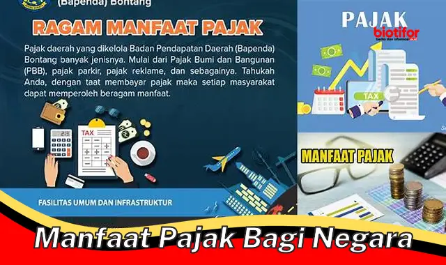 manfaat pajak bagi negara