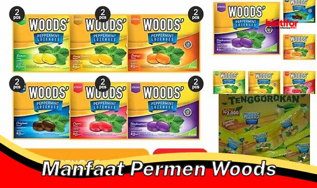 manfaat permen woods