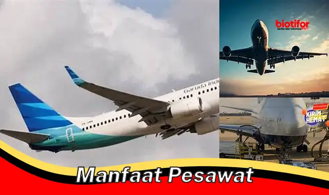 manfaat pesawat