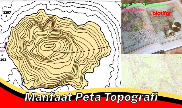 manfaat peta topografi