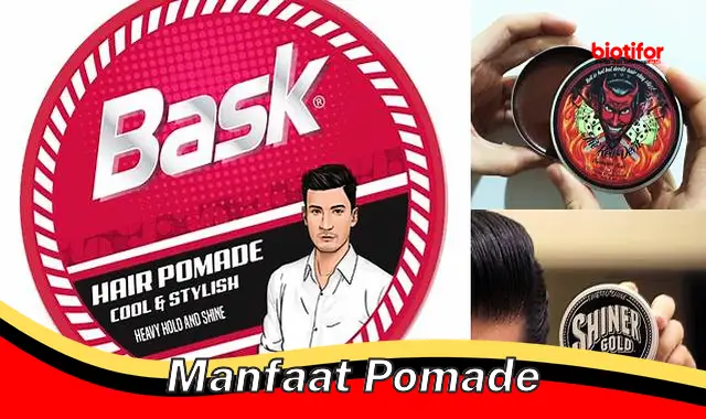 manfaat pomade