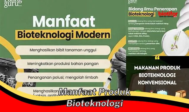 Temukan Rahasia Manfaat Produk Bioteknologi yang Jarang Diketahui