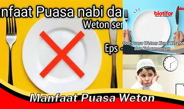 manfaat puasa weton