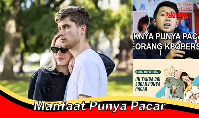 manfaat punya pacar