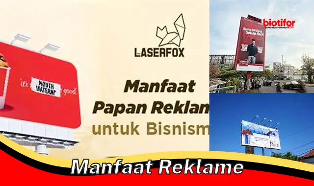 manfaat reklame