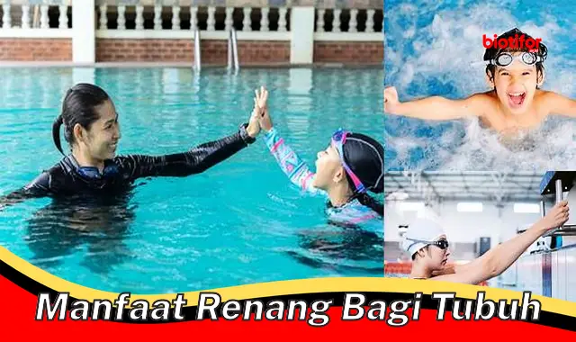 manfaat renang bagi tubuh