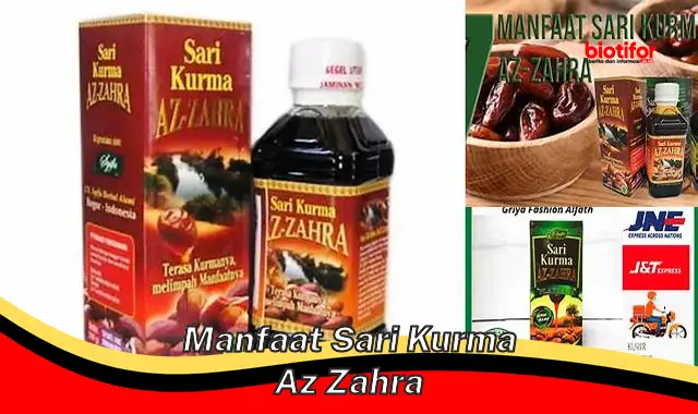 manfaat sari kurma az zahra