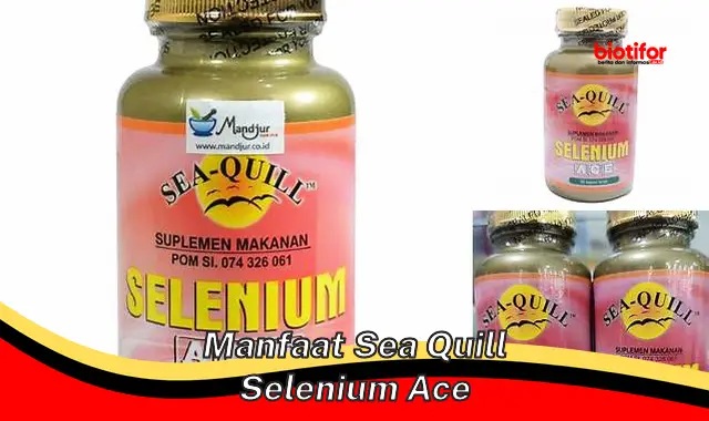 manfaat sea quill selenium ace