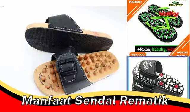 manfaat sendal rematik