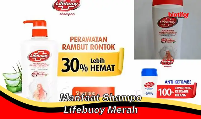 Temukan Manfaat Mengejutkan Dari Shampo Lifebuoy Merah Yang Jarang