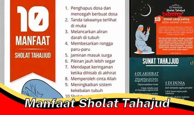 manfaat sholat tahajud