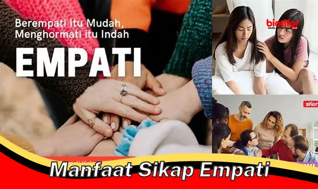 manfaat sikap empati